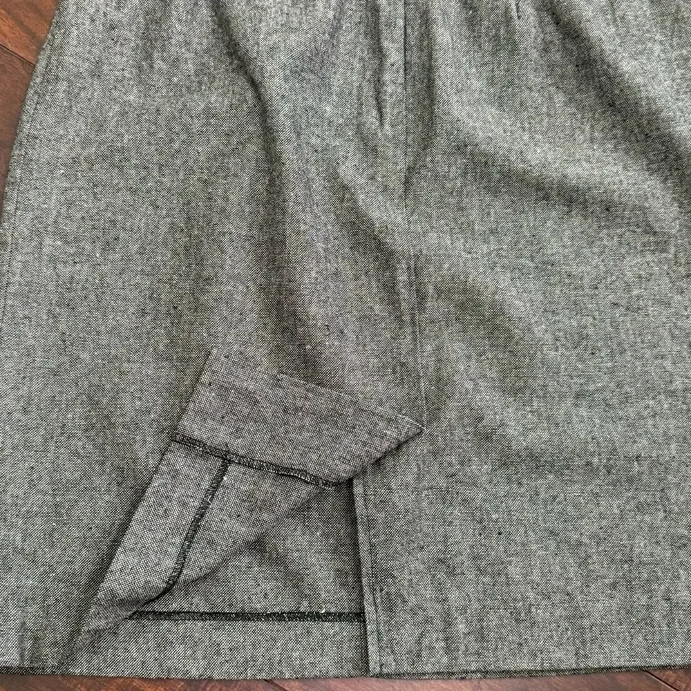 Sandro Grey Skirt Knee Length Size 12